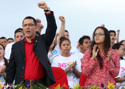 Nicaragua celebra el 36/19 en Plaza La Fé