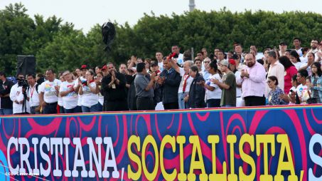 Nicaragua celebra el 36/19 en Plaza La Fé