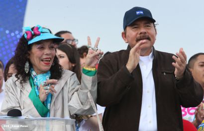 Nicaragua celebra el 36/19 en Plaza La Fé