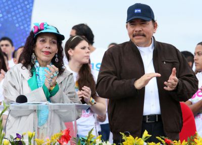 Nicaragua celebra el 36/19 en Plaza La Fé