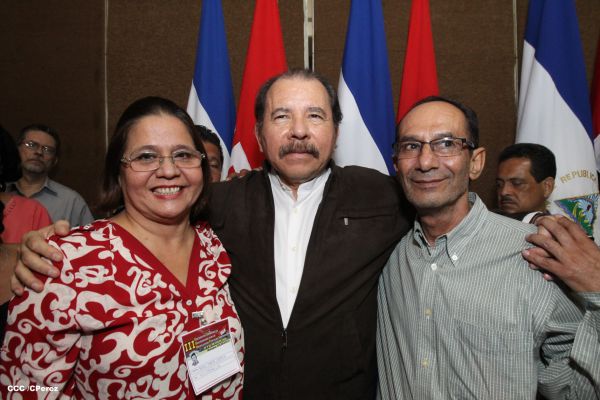 Presidente Daniel clausura III Encuentro del Comité Europeo de Solidaridad con la Revolución Sandinista