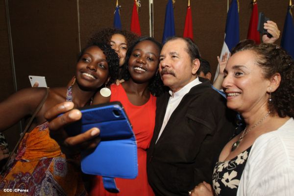 Presidente Daniel clausura III Encuentro del Comité Europeo de Solidaridad con la Revolución Sandinista