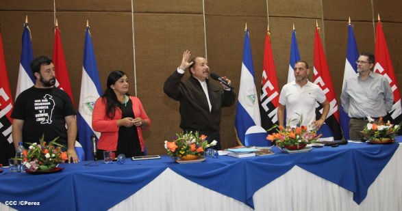 Presidente Daniel clausura III Encuentro del Comité Europeo de Solidaridad con la Revolución Sandinista