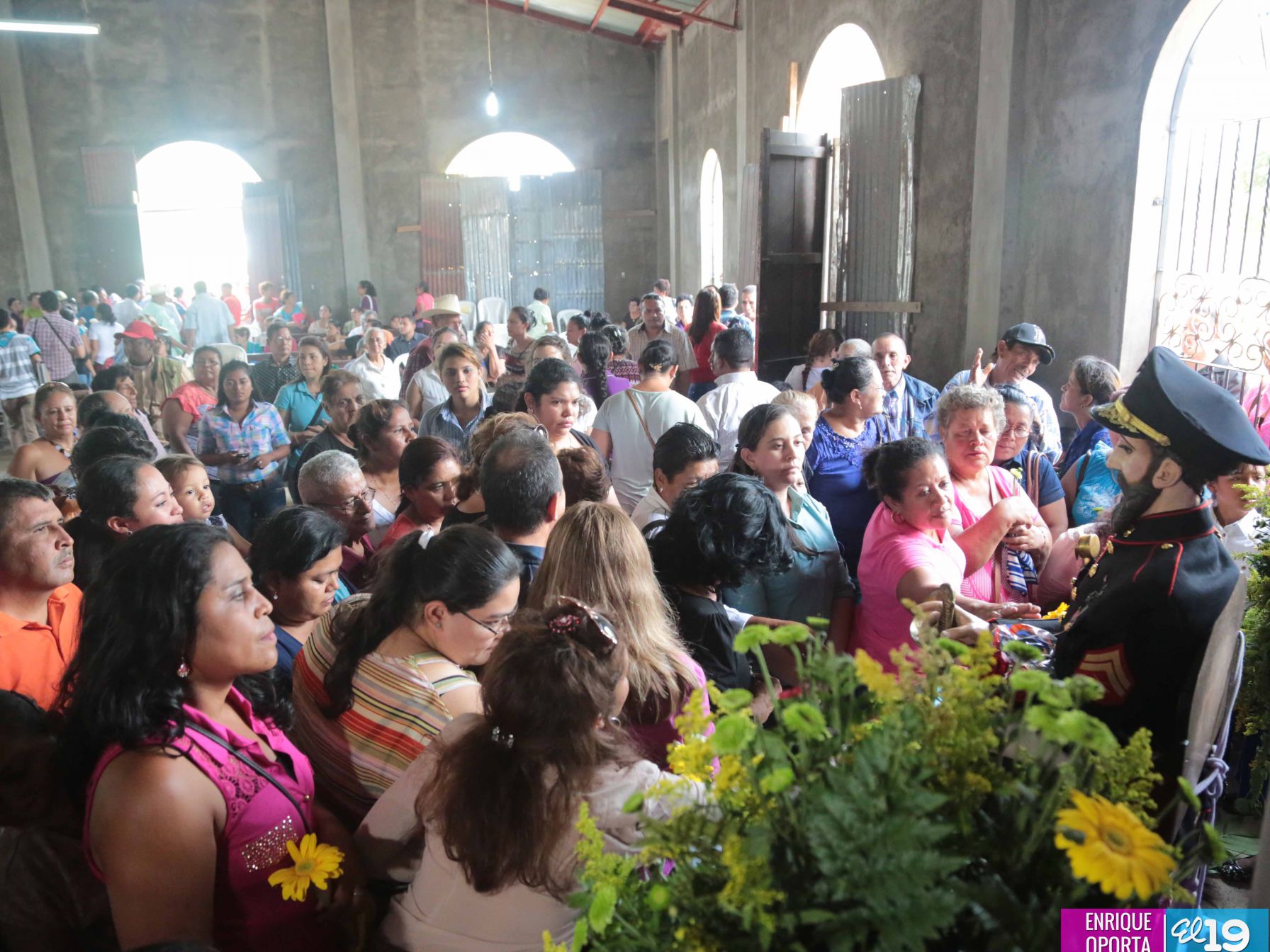 Nagaroteños celebran con algarabía y solemnidad a Santiago Apóstol