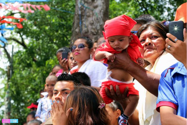 Managua celebra tradicional Roza del Camino e inician las fiestas de Santo Domingo