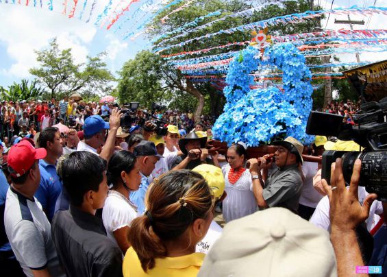 Managua celebra tradicional Roza del Camino e inician las fiestas de Santo Domingo
