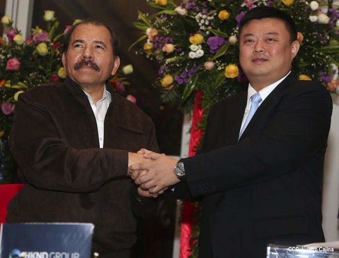 Presidente Daniel firma con HKND Group convenio marco para la construcción del Gran Canal