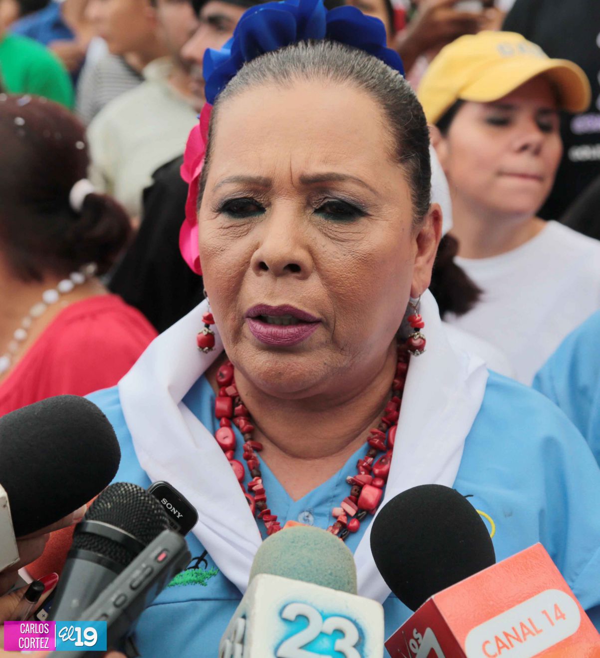 Viva Santo Domingo patrón de Managua!