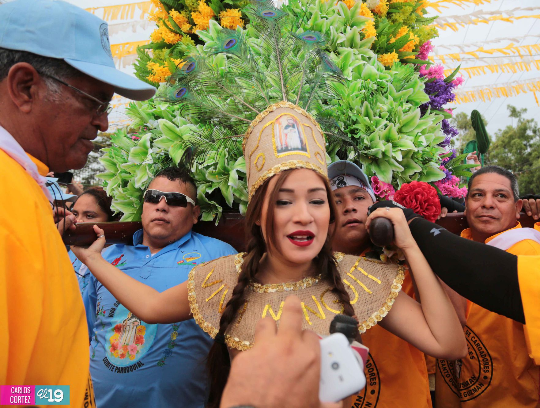 Viva Santo Domingo patrón de Managua!