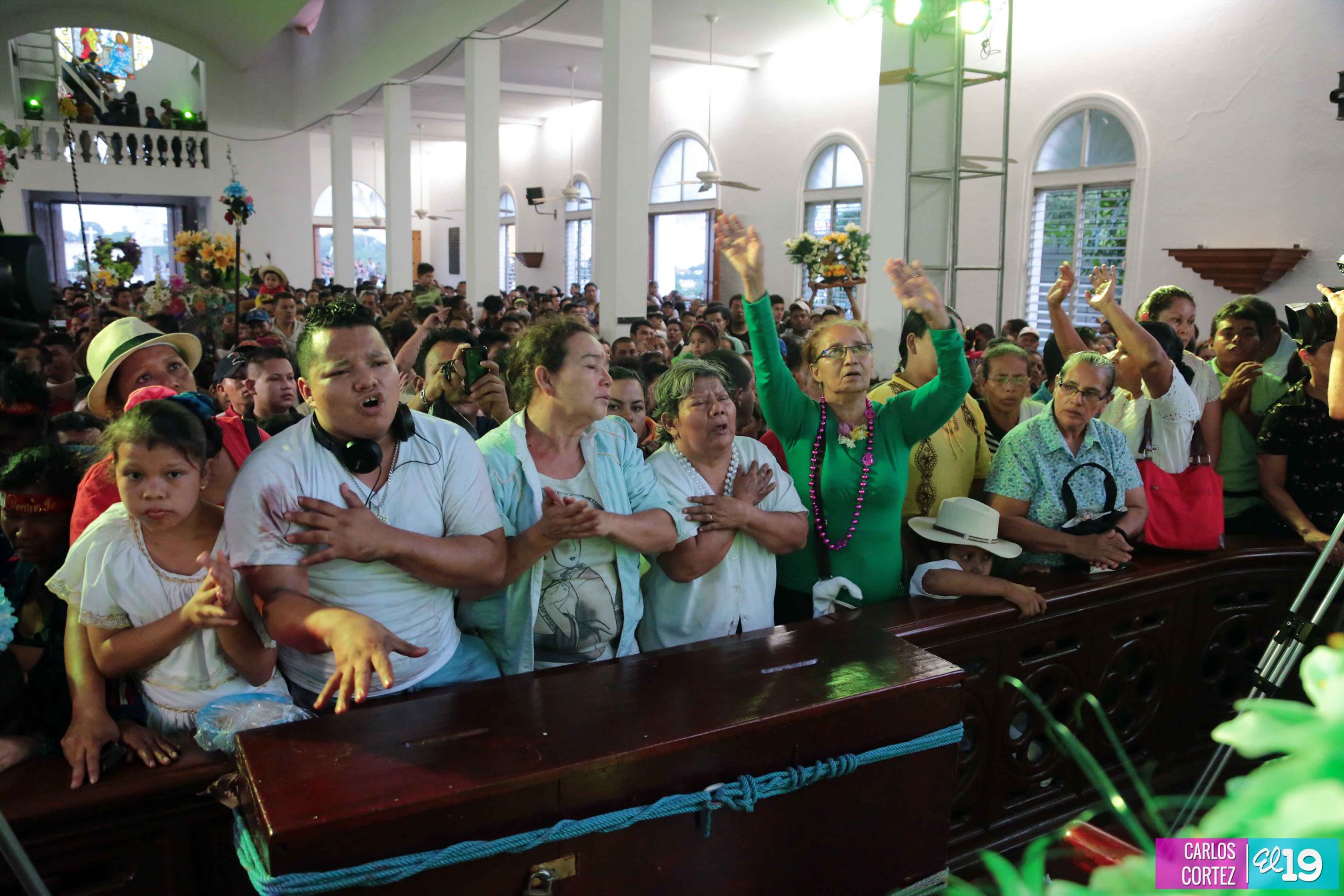 Viva Santo Domingo patrón de Managua!