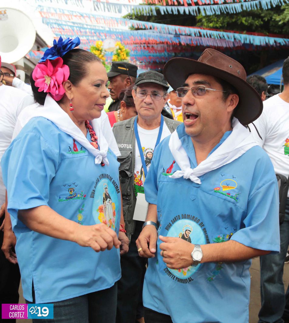 Viva Santo Domingo patrón de Managua!