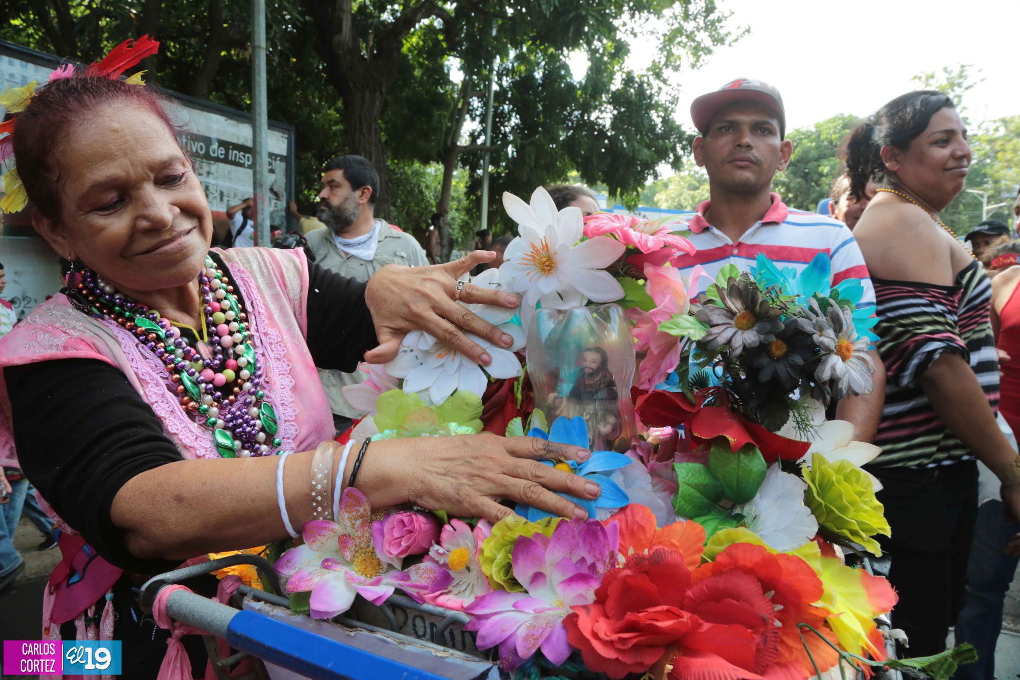 Viva Santo Domingo patrón de Managua!
