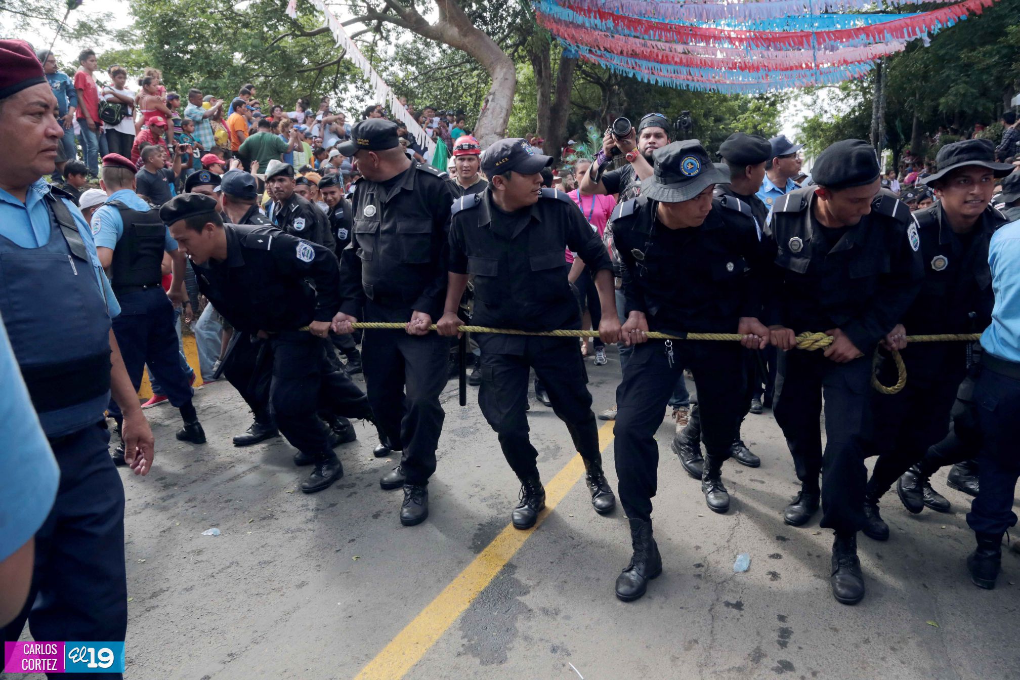 Viva Santo Domingo patrón de Managua!