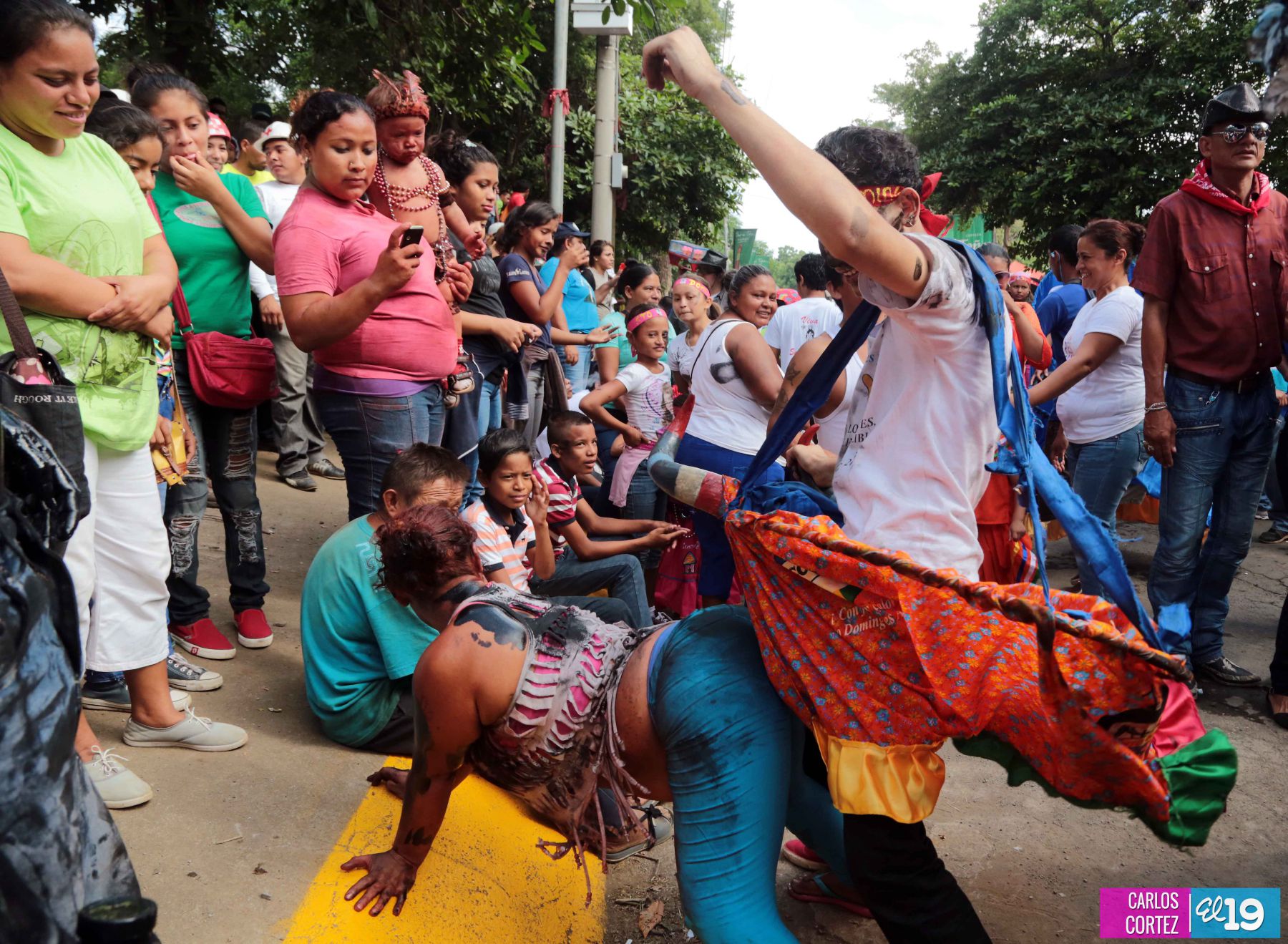 Viva Santo Domingo patrón de Managua!