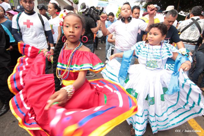 Viva Santo Domingo patrón de Managua!