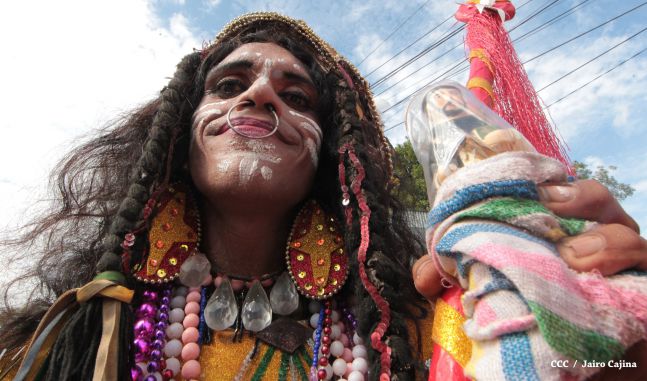 Viva Santo Domingo patrón de Managua!