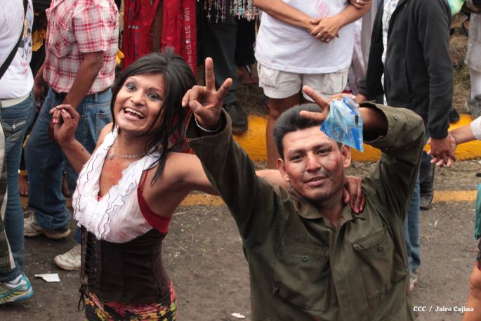 Viva Santo Domingo patrón de Managua!