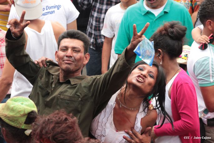 Viva Santo Domingo patrón de Managua!