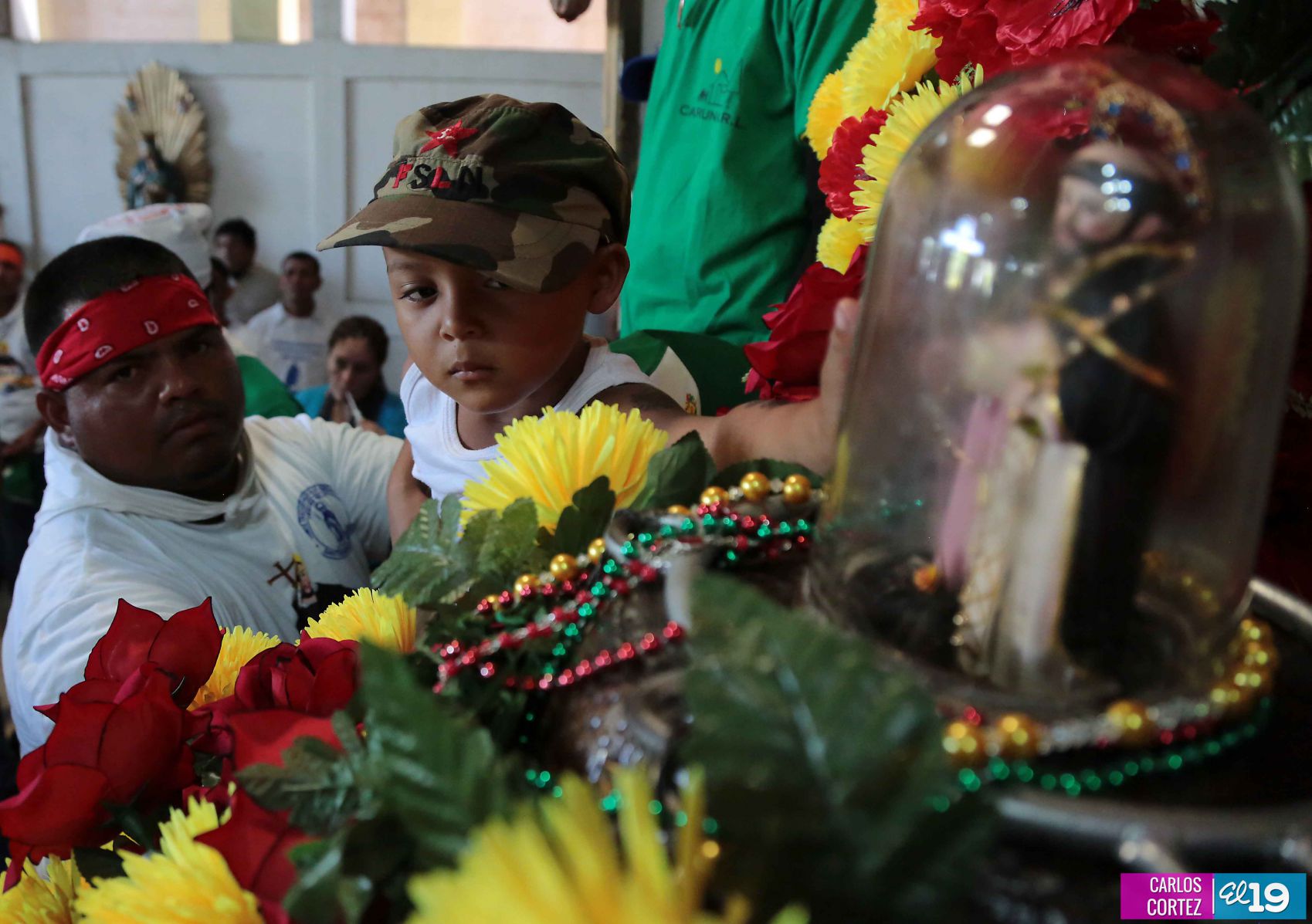 Santo Domingo recibe el cariño, el amor y la devoción de los barrios capitalinos