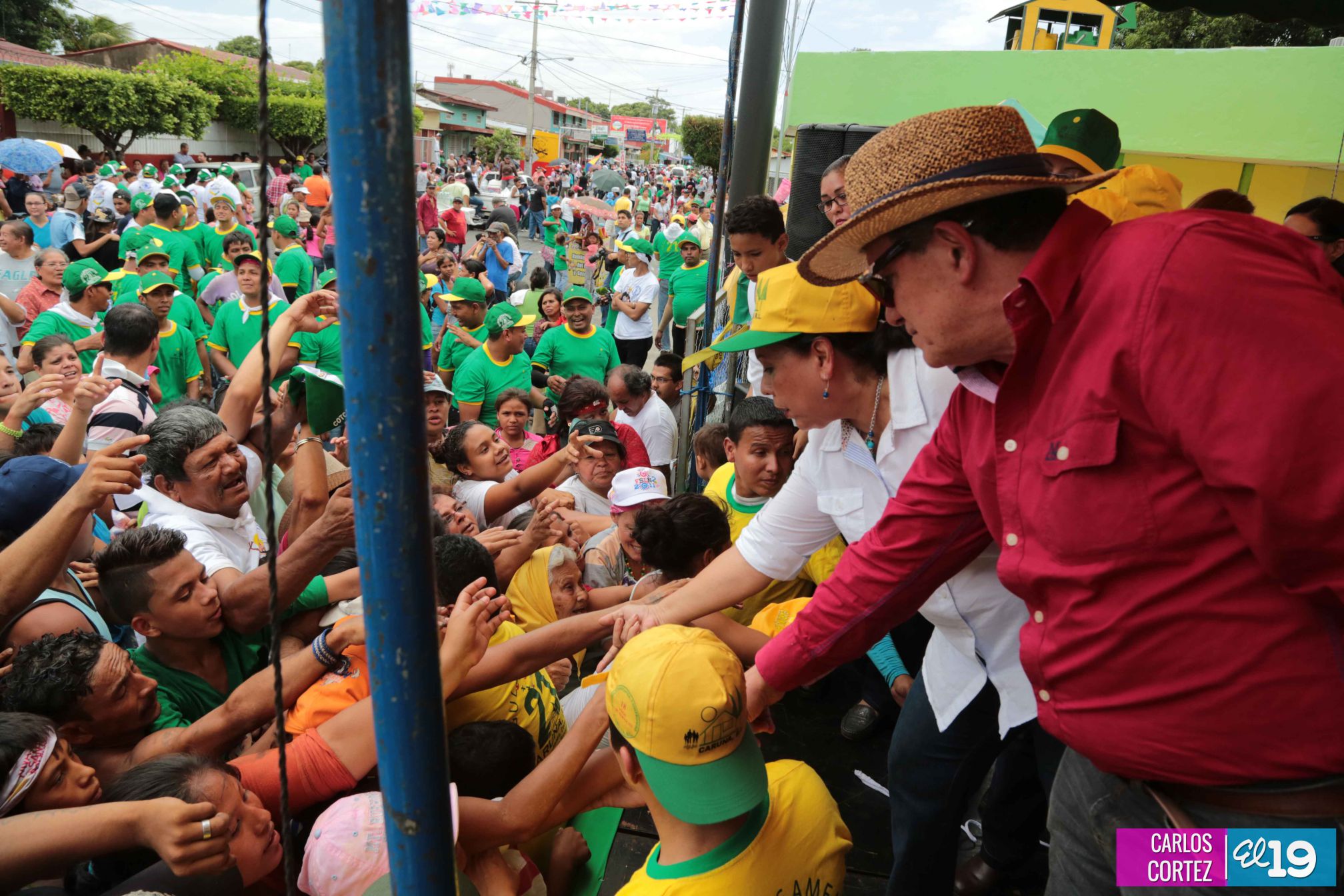 Santo Domingo recibe el cariño, el amor y la devoción de los barrios capitalinos