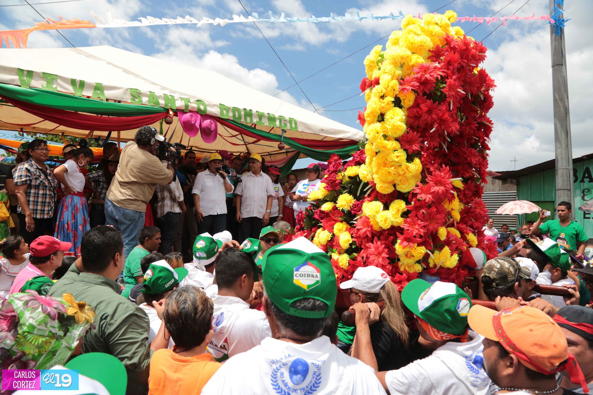 Santo Domingo recibe el cariño, el amor y la devoción de los barrios capitalinos