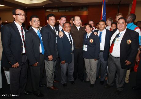 Presidente Daniel inaugura el VI Campeonato Iberoamericano de Karate Do