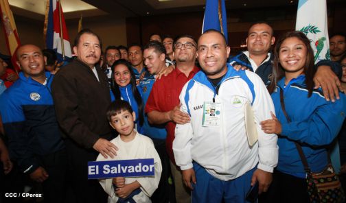 Presidente Daniel inaugura el VI Campeonato Iberoamericano de Karate Do