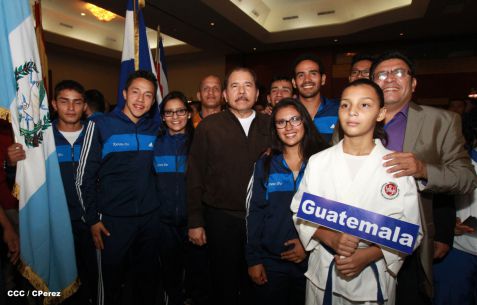 Presidente Daniel inaugura el VI Campeonato Iberoamericano de Karate Do