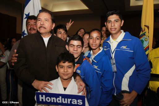 Presidente Daniel inaugura el VI Campeonato Iberoamericano de Karate Do