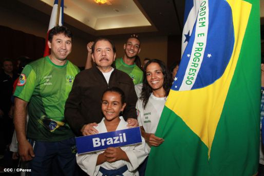 Presidente Daniel inaugura el VI Campeonato Iberoamericano de Karate Do