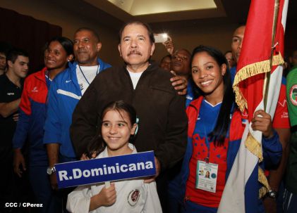Presidente Daniel inaugura el VI Campeonato Iberoamericano de Karate Do