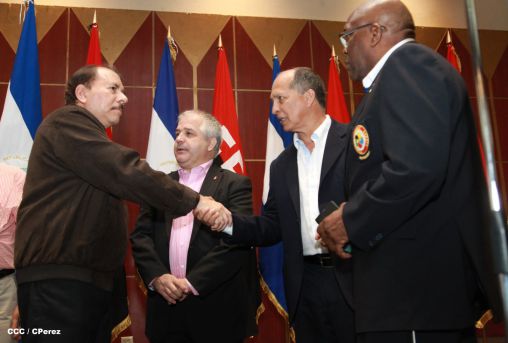 Presidente Daniel inaugura el VI Campeonato Iberoamericano de Karate Do