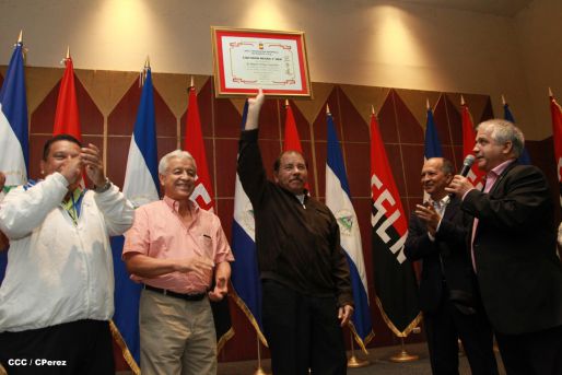 Presidente Daniel inaugura el VI Campeonato Iberoamericano de Karate Do