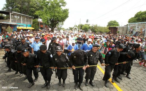 Santo Domingo de Guzmán rumbo a su morada en Las Sierritas