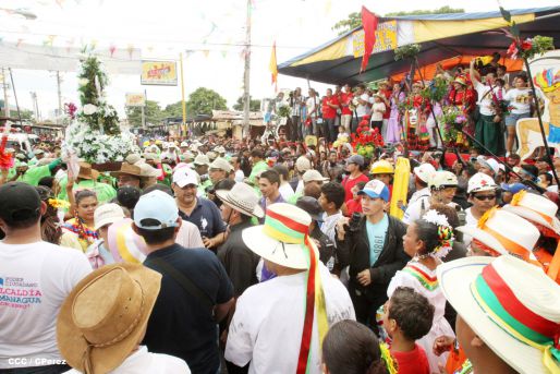 Santo Domingo de Guzmán rumbo a su morada en Las Sierritas