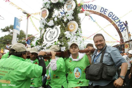 Santo Domingo de Guzmán rumbo a su morada en Las Sierritas