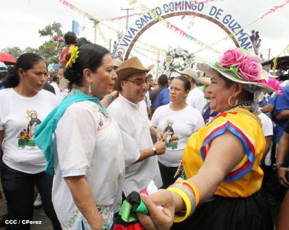 Santo Domingo de Guzmán rumbo a su morada en Las Sierritas
