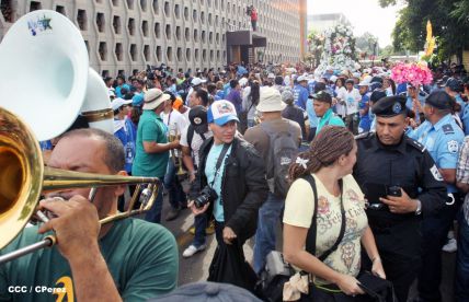 Santo Domingo de Guzmán rumbo a su morada en Las Sierritas