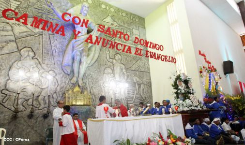 Santo Domingo de Guzmán rumbo a su morada en Las Sierritas