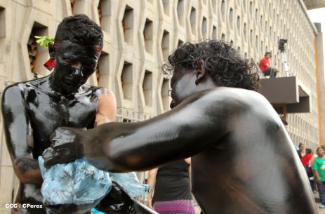 Santo Domingo de Guzmán rumbo a su morada en Las Sierritas