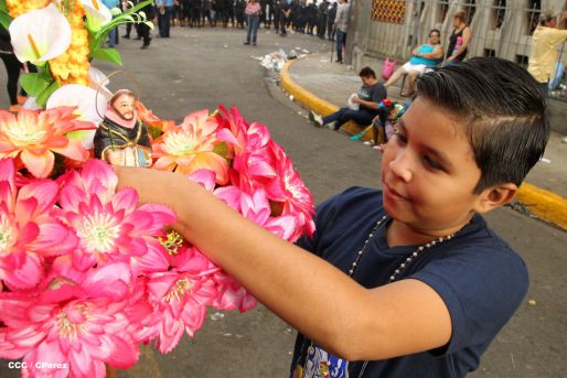 Santo Domingo de Guzmán rumbo a su morada en Las Sierritas