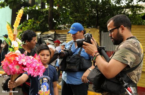 Santo Domingo de Guzmán rumbo a su morada en Las Sierritas