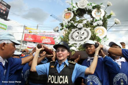 Fiestas de Santo Domingo concluyen con regreso de la milagrosa imagen a Las Sierritas