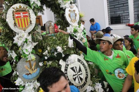 Fiestas de Santo Domingo concluyen con regreso de la milagrosa imagen a Las Sierritas