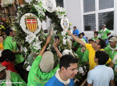 Fiestas de Santo Domingo concluyen con regreso de la milagrosa imagen a Las Sierritas