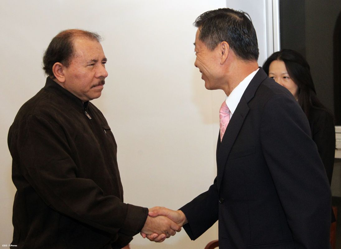 Presidente Daniel se reúne con auditor general de China-Taiwán, Sr. Ching-Long Lin
