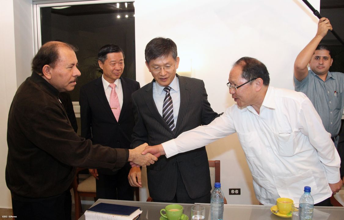 Presidente Daniel se reúne con auditor general de China-Taiwán, Sr. Ching-Long Lin