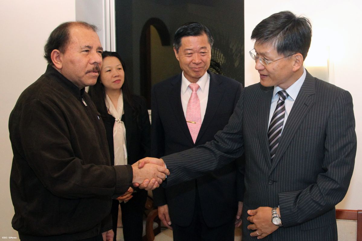 Presidente Daniel se reúne con auditor general de China-Taiwán, Sr. Ching-Long Lin
