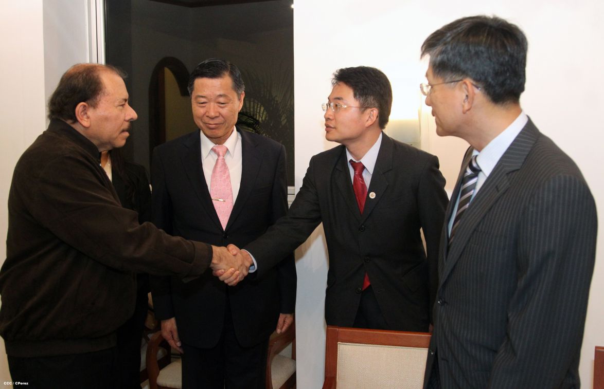 Presidente Daniel se reúne con auditor general de China-Taiwán, Sr. Ching-Long Lin