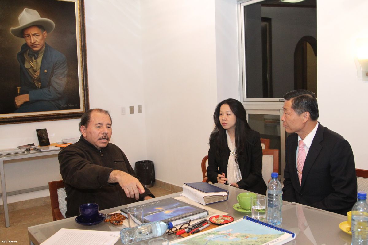 Presidente Daniel se reúne con auditor general de China-Taiwán, Sr. Ching-Long Lin